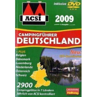 ACSI Campingführer Deutschland 2009: 2900 Campingplätze in 7