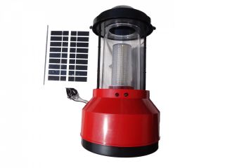 LED Solarlampe mit USB Handy Ladestation Solar Camping Laterne