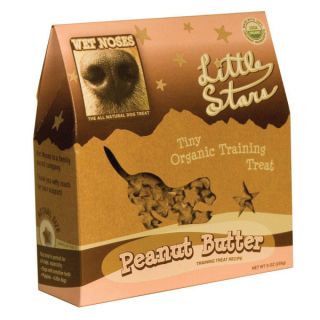 Wet Noses Little Stars Tiny Organic Peanut ButterTraining Treats for Dogs   Dog