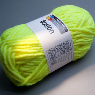 Schachenmayr Boston 121 Neon Gelb 50g Wolle