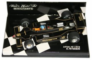 Minichamps 143 Lotus 79   Ronnie Peterson 1978   Mint
