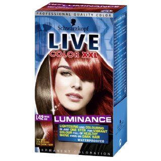 Schwartzkopf Live Luminance L42 Infra Rot Permanente Haar Farbe