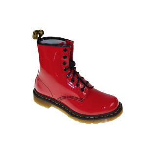 Dr. Martens Schuhe   Docs 8 Loch Boots   patent red   1460