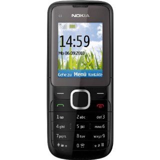 Nokia C1 01 Handy 1,8 Zoll dark grey Elektronik