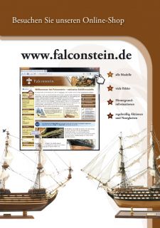 Falconstein Modellschiff Katalog 2012 / Schiffsmodell / Schiff