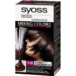Syoss Mixing Colors 1 18 Schoko Dunkelbraun Mix: Drogerie