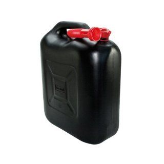 Cartrend 7740057 Reserve Kraftstoff Kanister 20 Liter, PVC schwarz, UN