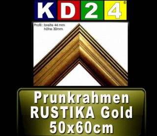 Bilderrahmen Prunkrahmen GOLD SERIE RUSTIKA 50x60cm