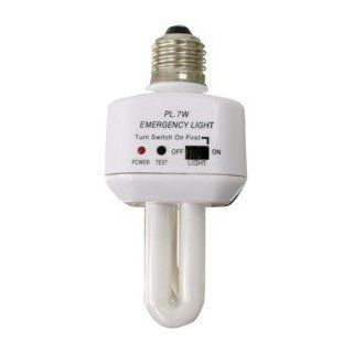 NOTLICHTLAMPE mit Energiesparlampe (LAMP EMG01HQ) 