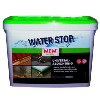 1kg8,21 €) MEM Water Stop 14 kg Wasserstop Wandabdichtung