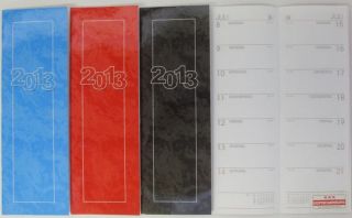 Kalender 2013 Wochenplaner Tischkalender Hochformat 3 Stück Set