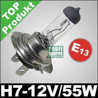 H7 Halogen / Glühbirne / Glühlampe / Autolampe / 12V 55
