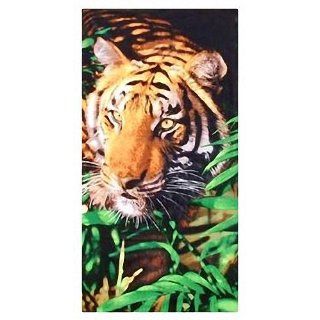 Badetuch, Strandtuch, Handtuch   Tiger   Motiv Jungle Tiger