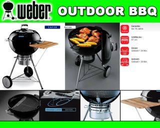 Holzkohlegrill One  Touch Premium 57 cm Johann Lafer Edition Grill bbq