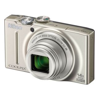 Nikon COOLPIX S8200 16.1 MP Digitalkamera   Silber