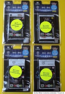 Special limited Blister Panini Champions League CL 2012 2013