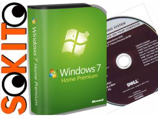MS Microsoft Windows Win 7 Home Premium 64 Bit