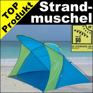 XXL Strandmuschel Strandzelt Zelt (Mit UV Schutz 60)