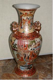Traumhaftschöne China Vase   61 cm hoch   mit Stempel