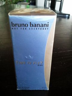 Bruno Banani Time To Play for Man 50 ml 1.7 fl.oz. NEU