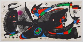 Joan Miró   Escultor   Great Britain   Litho   signiert   Mourlot 940