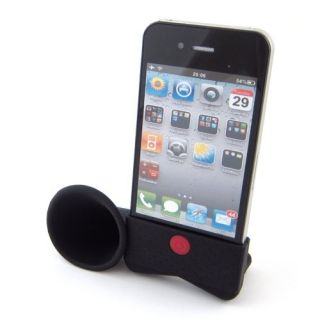 Retro Silikon Horn/Nostalgie Lautsprecher zu Apple iPhone 4S / 4