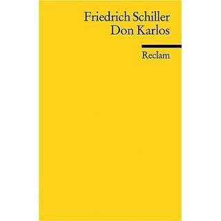 Don Carlos Friedrich Schiller Bücher