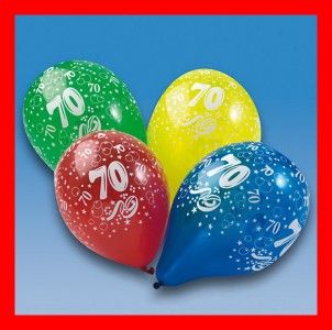 Luftballons mit Druck70Geburtstag,Party,Luftballon