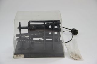 70/80er Jahre Design Uhr Kugeluhr Zeitmaschine Mattel elektrisch