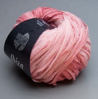 Lana Grossa Ibiza 011 peach blossom 50g Wolle