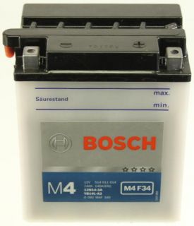 Bosch M4 F34 Motorradbatterie 12V 14 Ah 140A Motorradbatterie
