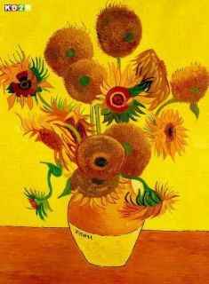 Vincent Van Gogh 15 Sonnenblumen k77531 90x120 CM Ölgemälde