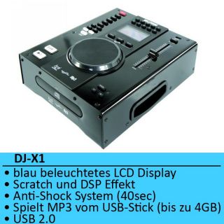 DJ PA Partyraum CD  Abspielgerät USB Loop CD Player