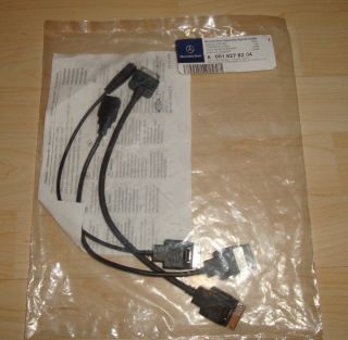 Mercedes Media Interface Kabelset IPod USB AUX / A 001 827 82 04