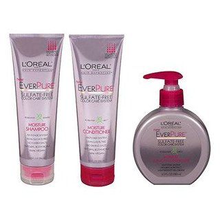 Oreal EverPure Sulfate Free Hair Care Regimen Shampoo, Conditioner
