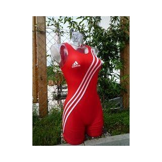 Adidas Club L WW Suit Lauf. Running Catsuit Suit,rot,Gr.XL/48 