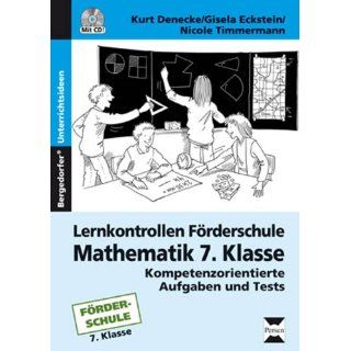 Lernkontrollen Förderschule Mathematik 7. Klasse
