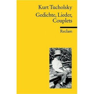 Gedichte, Lieder, Couplets Kurt Tucholsky, Peter