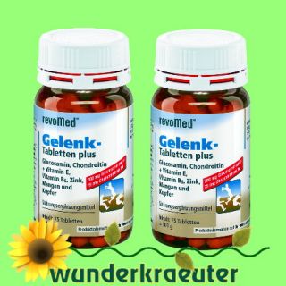 Gelenk Tabletten plus 2 Dosen revomed Glucosamin