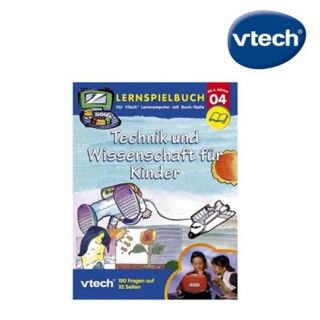 Vtech 80 027074 Lernspielbuch Technik und Wissenschaft für Kinder