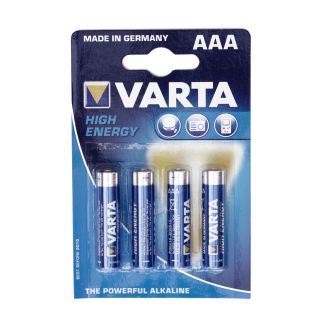 VARTA Batterie LR03 R03 Microzelle AAA Mirco 4 er Pack