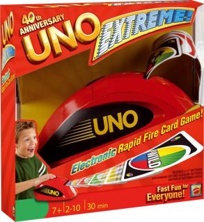 Uno Extreme  112 Karten und elektronischer Kartenwerfer