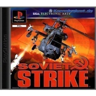 Playstation 1 Spiel   SOVIET STRIKE (nur CD)   für Sony PS1, PS2, PSX
