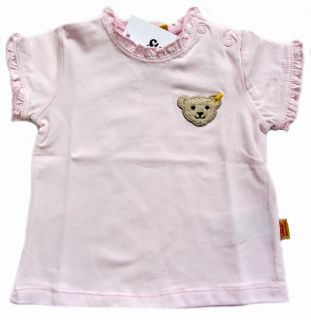 Shirt / Shirt rosa mit Rüschen Teddy Gr. 62   86 F/S 2012 NEU