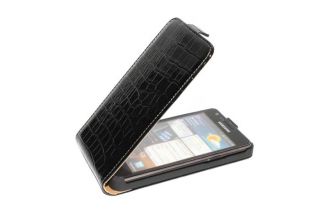 Premium Handy Case Tasche Croco fuer Samsung Galaxy S2 i9100