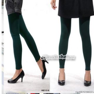 Pick Women Winter Slim Leggings Stretch Pants Thick Footless Tight Top