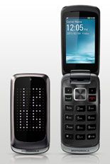 Motorola Gleam+ Klapphandy (6,1 cm (2,4 Zoll) TFT Display, 2 Megapixel