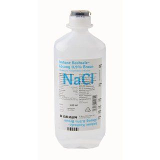 NaCl 0,9% Kochsalzlösung von Braun, 500 ml   10 Flaschen 