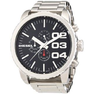 Diesel Herren Armbanduhr XL Franchise 51 Chronograph Quarz Edelstahl