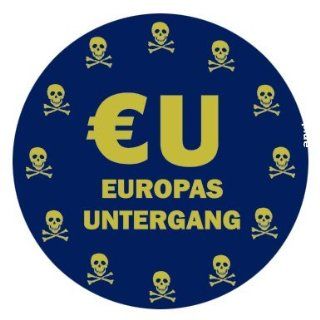 EU   EUROPAS UNTERGANG Aufkleber Autoaufkleber Auto